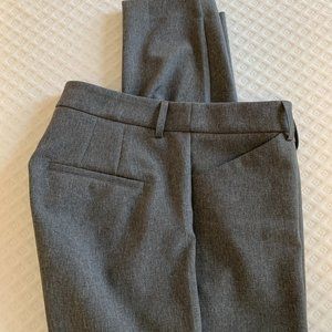 EXPRESS High Waisted Supersoft Twill Skinny Pant, Size 10 short, Heather Grey